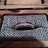 6mm Mother of Pearl Meteorite Tungsten Ring