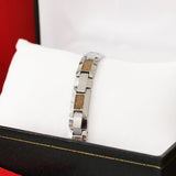 Your Own Sand Bracelet Silver GrayTungsten Carbide