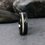Your Sand Black Tungsten Carbide Rings - Custom Order