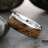 Your Own Guitar String Tungsten Ring- Custom Order