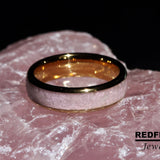 Rose Quartz Tungsten Ring- Custom Order