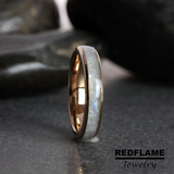 Labradorite Tungsten Ring- Custom Order