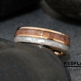 Sunstone Moonstone Tungsten Ring- Custom Order