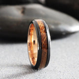 Whiskey barrel Black Ring set